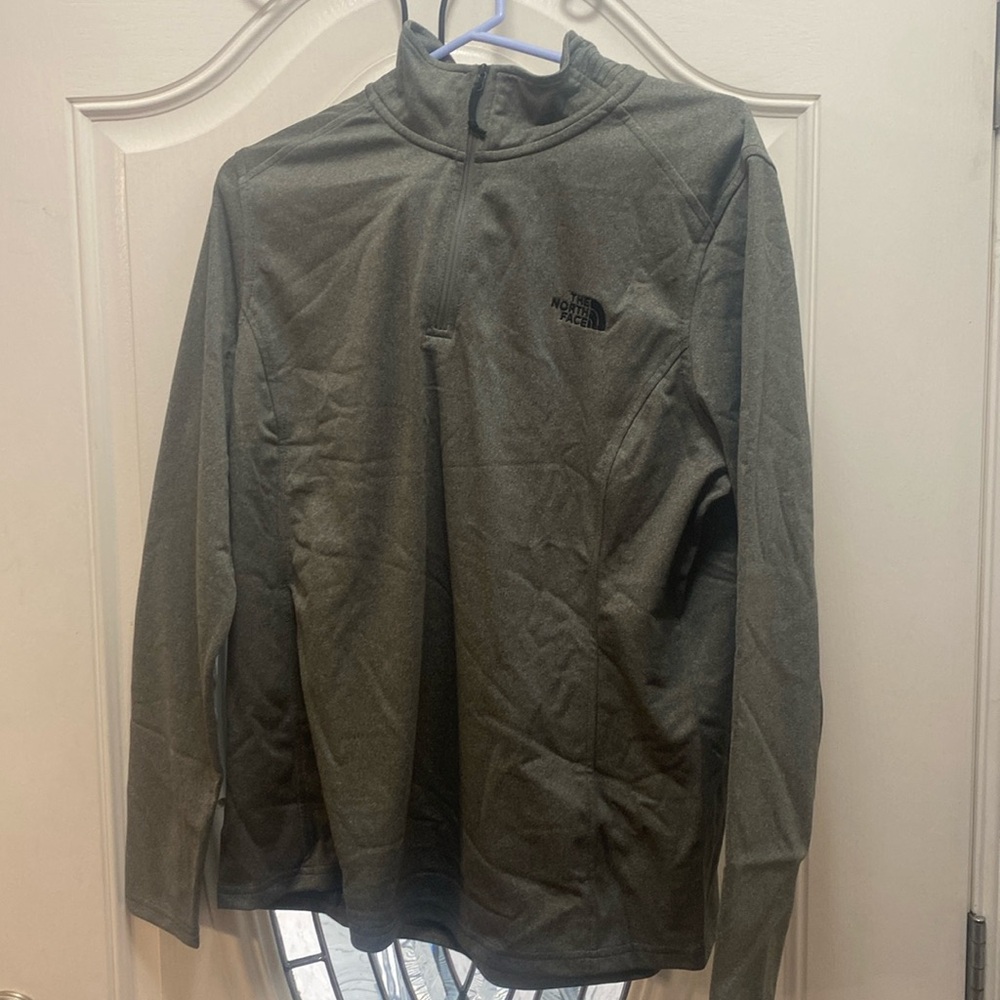 The North Face Gray Quarter-Zip Pullover